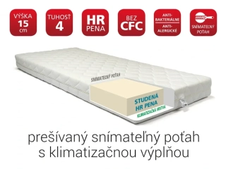 matrac ORTOPEDICO - ortopedický matrac zo studenej HR peny
